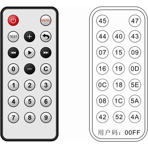 Hikvision AE-MS7301(IR remote) positioning device