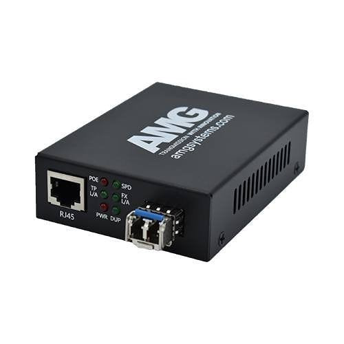 AMG Systems AMG210M-1FAT-1SM2-P30 PoE media converter
