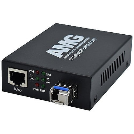 AMG Systems AMG210M-1FAT-1SS1A-P30 PoE media converter