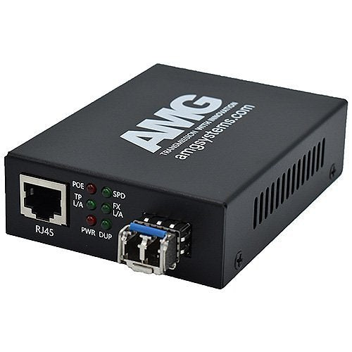 AMG Systems AMG210M-1FAT-1SS2-P30 PoE media converter