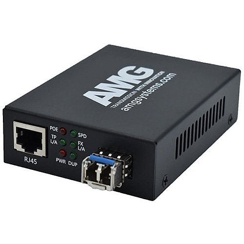 AMG Systems AMG210M-1GAT-1SS2-P30 PoE media converter
