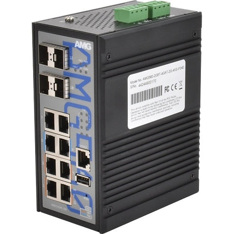 AMG Systems AMG560-2GBT-4GAT-2G-4XS-P240 managed PoE switch