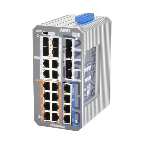 AMG Systems AMG570-4GBT-8GAT-4G-8S-P360 managed switch