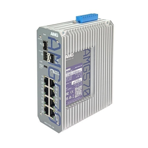 AMG Systems AMG570-8GAT-3S-P240-LV industrial managed switch