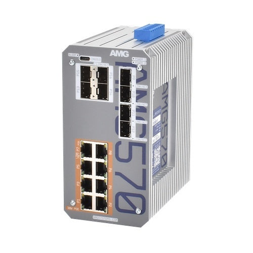 AMG Systems AMG570-8GAT-8S-P240 industrial grade managed switch