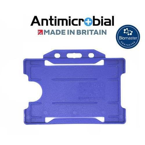 Evohold ASSL-Navy Blue antimicrobial badge holder
