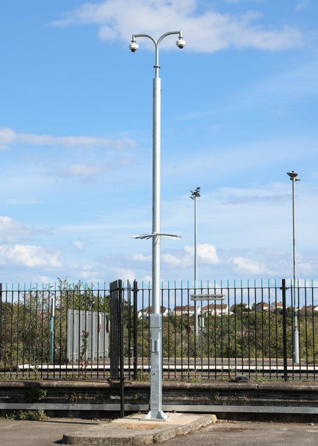 Altron AW1859/6 Tilt-Down Tubular CCTV Pole