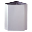 B-268 Stainless Steel Corner Bin