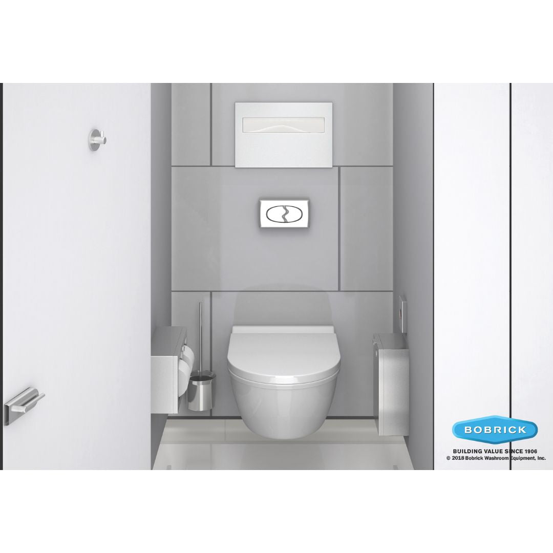 B-3013 Stainless Steel Recessed Seat-Cover Dispenser