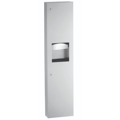 B-380349 Bobrick Surface Mounted 2-in-1 Paper Towel Dispenser and 14.4L Waste Receptacle