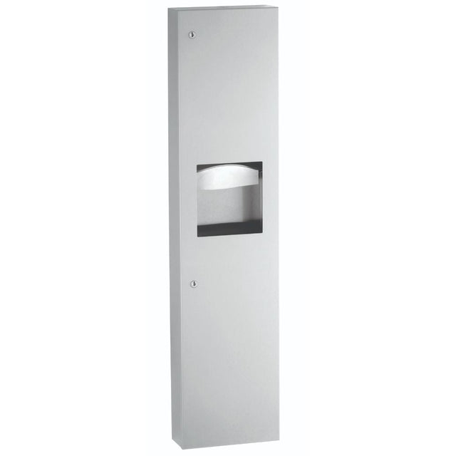 B-380349 Bobrick Surface Mounted 2-in-1 Paper Towel Dispenser and 14.4L Waste Receptacle