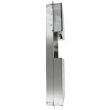 B-3974 Recessed Convertible Automatic, Universal Roll Towel Dispenser Equipped with LED Light/Waste Bin
