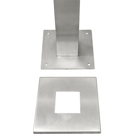 CDVI BASE-COVER cover plate, silver