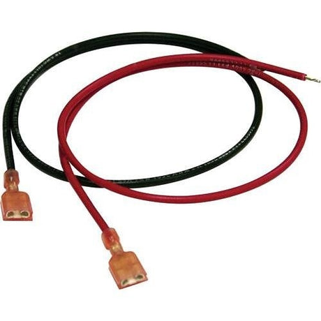 Altronix BL3 battery lead, black, red