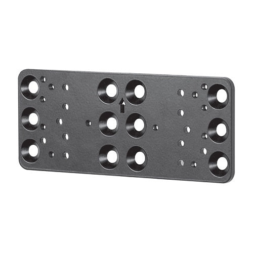 B-Tech BT7871 mounting plate, black