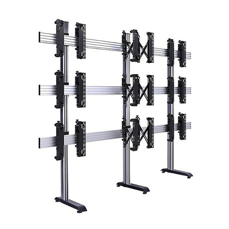 B-Tech BT83703X3BS video wall stand