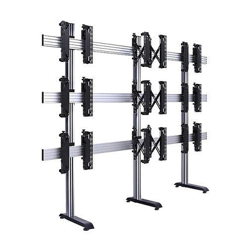 B-Tech BT83703X3BS video wall stand