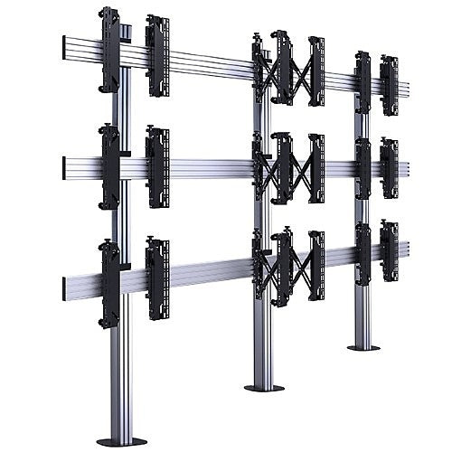 B-Tech BT83723X3BB video wall stand