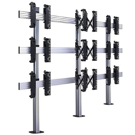 B-Tech BT83723X3BB video wall stand