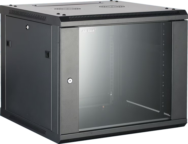 All-Rack CAB6WB550BLK Wall Mounted Cabinet