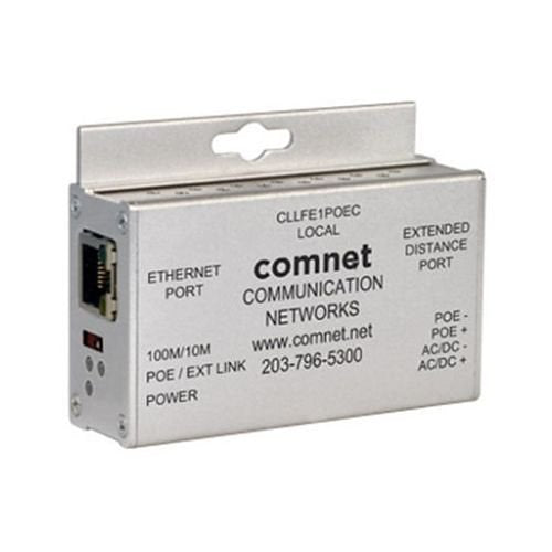 Comnet CLLFE1POEC ethernet-over-coax extender
