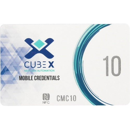 CDVI CMC10 nfc mobile card, white
