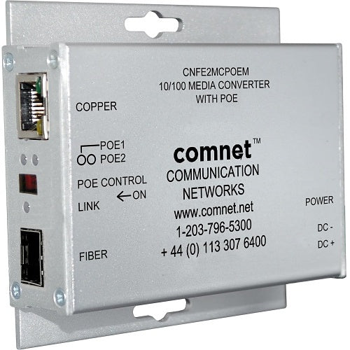 Comnet CNFE2MCPOEM transceiver/media converter