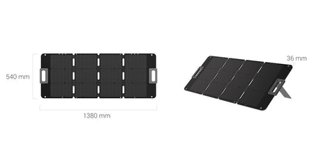 EZVIZ CS-PSP100-R100-DS100W PSP100 Portable Solar Panel