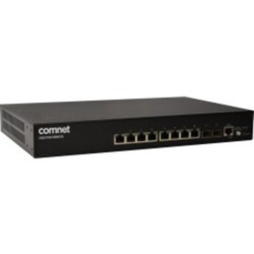 Comnet CWGE10FX2TX8MSPOE managed ethernet switch