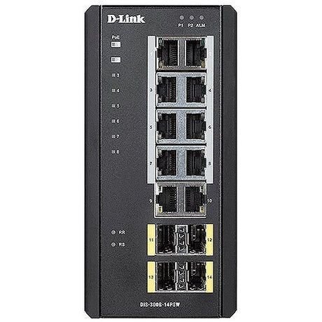 D-Link DIS-300G-14PSW managed PoE switch