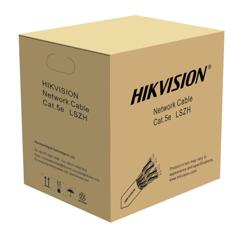 Hikvision DS-1LN5EUSL5 Cat5e U/UTP LSZH CPR Eca Cable