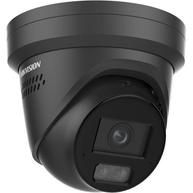 Hikvision DS-2CD23166G3-IS2UY/SL(2.8)(eF)/BLACK Acusense Strobe Light Turret Camera