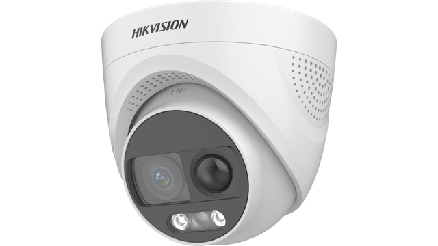 Hikvision DS-2CE72KF3T-PIRXO(3.6mm) ColorVu PIR Siren Fixed Turret Camera