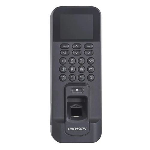 Hikvision DS-K1T804BMF biometric card reader, keypad access device