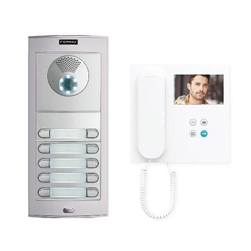 Fermax DSV-10/V modular panel, silver