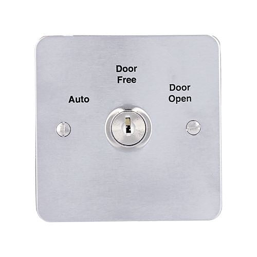CDVI DWSP-KS keyswitch, silver