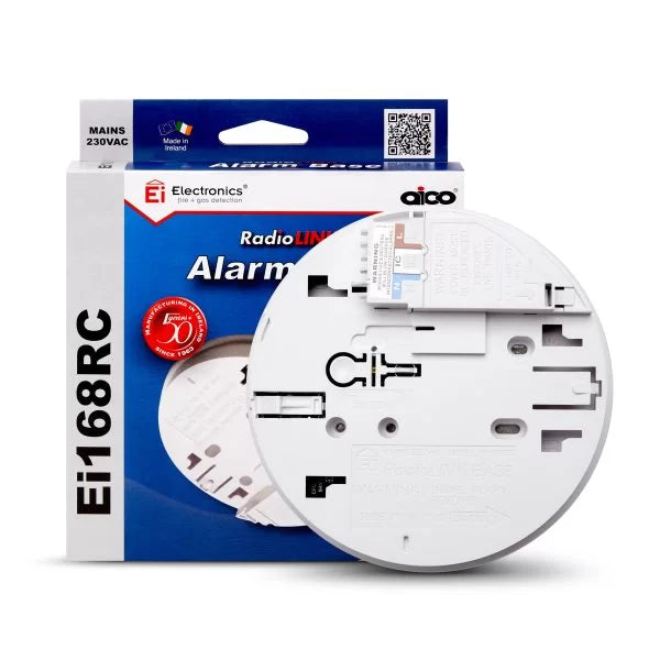 Aico Ei168RC RadioLINK Base – Wireless Interconnect Mount for 140e Series Alarms – SKU: Ei168RC