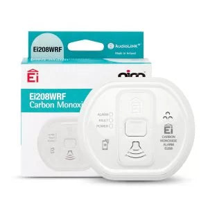 Aico Ei208WRF RadioLINK+ Carbon Monoxide Alarm – Battery Powered, AudioLINK+ – SKU: Ei208WRF