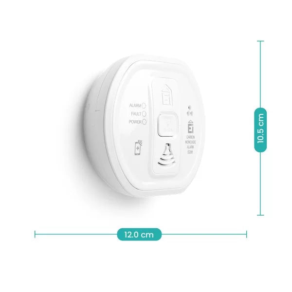 Aico Ei208WRF RadioLINK+ Carbon Monoxide Alarm – Battery Powered, AudioLINK+ – SKU: Ei208WRF