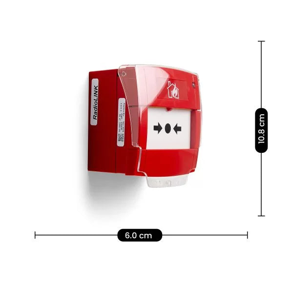 Aico Ei407 RadioLINK Manual Call Point – Wireless Alarm Trigger with 10-Year Battery – SKU: Ei407