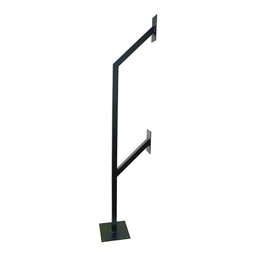 CDVI GNP-2CL goose neck post, black