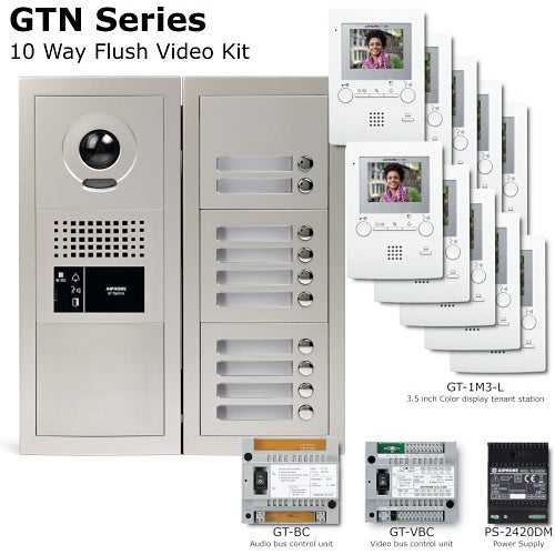 Aiphone GT-10M3/VF intercom system kit