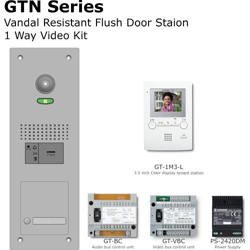 Aiphone GT-1M3/VFS door station kit