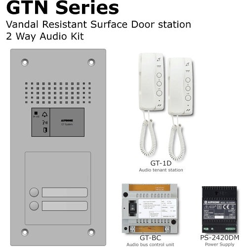 Aiphone GT-2D/ASS intercom system kit
