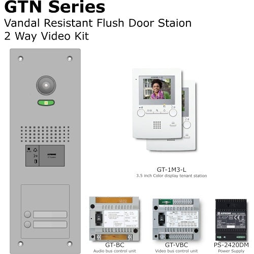 Aiphone GT-2M3/VFS door station kit