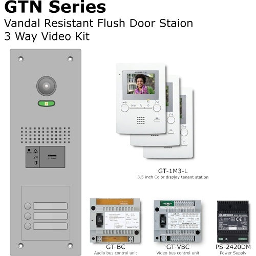 Aiphone GT-3M3/VFS door station kit
