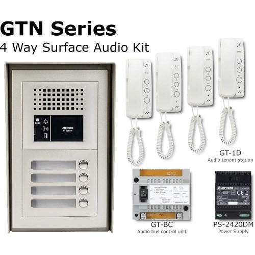 Aiphone GT-4D/AS surface audio kit