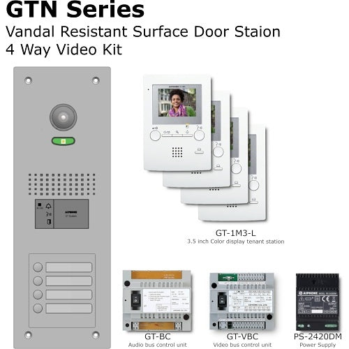 Aiphone GT-4M3/VSS door station kit