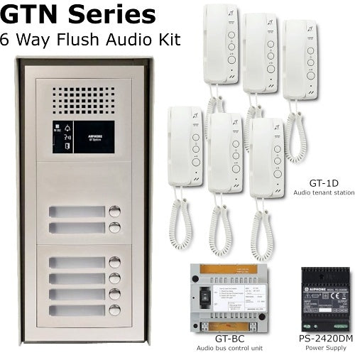 Aiphone GT-6D/AF intercom system kit