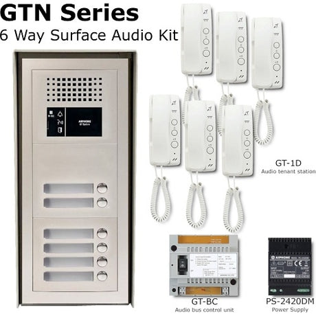 Aiphone GT-6D/AS surface audio kit